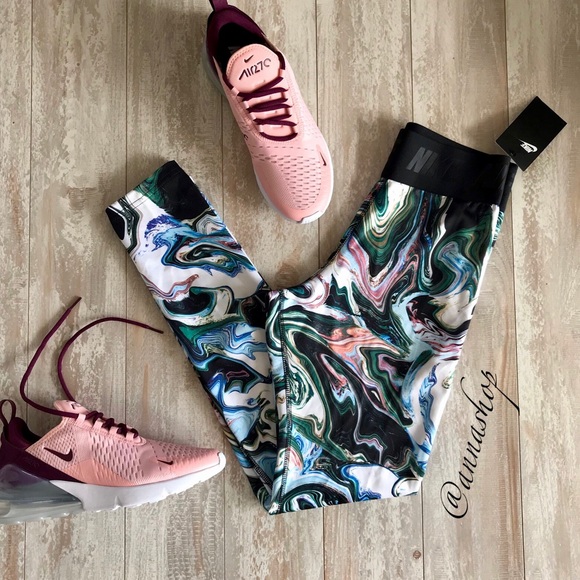 Nike Pants - NWT Nike Marble leggings